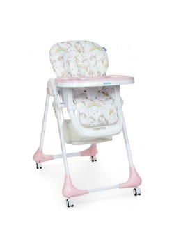 Стільчик для годування Bambi M 3233 Unicorn Pink