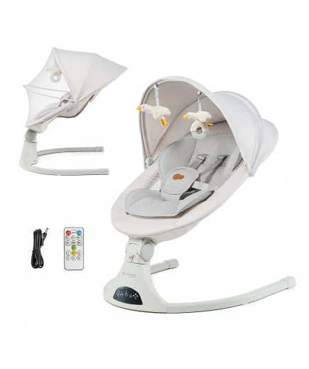 Крісло-гойдалка Kinderkraft Tulsy KBTULS00BEG0000 Beige