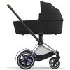 Коляска універсальна (люлька) Cybex e-Priam 4.0 Sepia Black/Rosegold 520020102SB/4-1