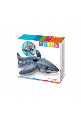 Плотик надувной Intex Акула 173*107см 57525