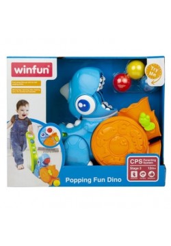 Каталка WinFun Динозавр Діно 0673-NL
