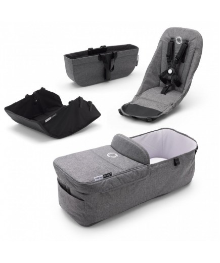 Комплект текстилю Bugaboo Donkey 3 Style set Grey Melange 180121GM02