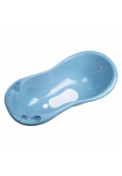 Ванна дитяча Maltex Bear Bathtub 100 cm with plug and anti-slip mat 2138_36 blue 681196