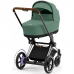 Коляска універсальна 2в1 Cybex e-Priam Leaf Green/Chrome Brown 520020102LG/3 фото 4