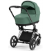 Коляска універсальна 3в1 Cybex Priam 4.0 Leaf Green/Chrome Black/Cloud T i-Size 510129-08/2 фото 2