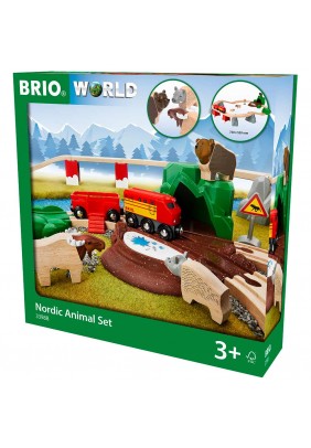 Дитяча залізниця BRIO Лісові тварини 33988 - 