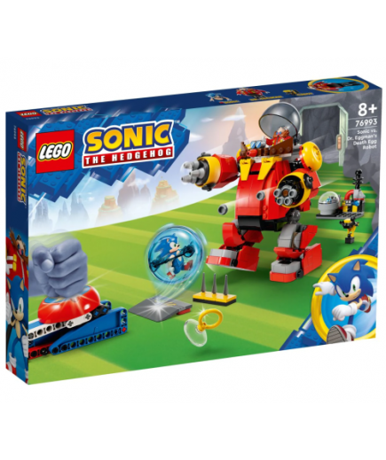 Конструктор Lego Sonic the Hedgehog Сонік проти смертельного робота-яйця доктора Еґмана 615дет 76993