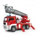 Пожежна вантажівка зі сходами (+водяна помпа + світло і звук), М1:16 Bruder 02771