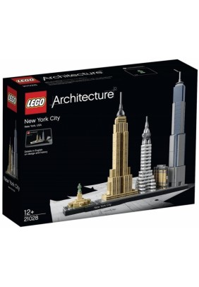 Конструктор Lego Architecture Нью-Йорк 598дет 21028