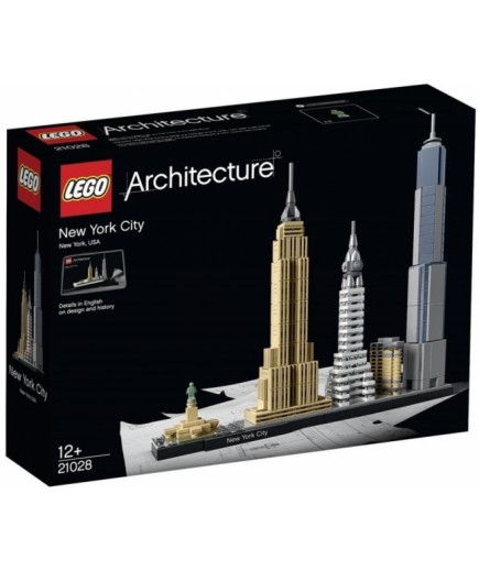 Конструктор Lego Architecture Нью-Йорк 598дет 21028