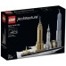 Конструктор Lego Architecture Нью-Йорк 598дет 21028