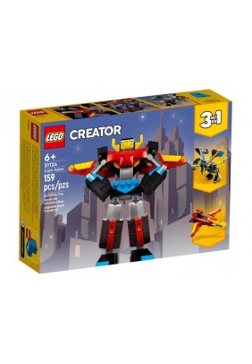 Конструктор Lego Creator Суперробот 159дет 31124 - 