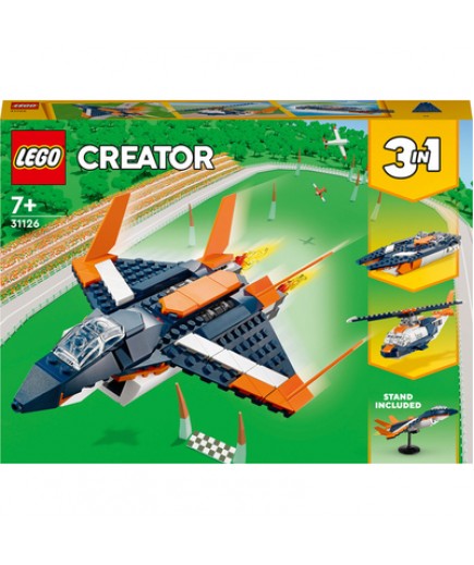 Конструктор Lego Creator Надзвуковий літак 215дет 31126