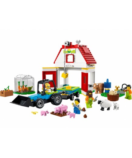 Конструктор Lego City Тварини на фермі та у хліві 230дет 60346