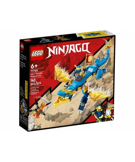 Конструктор Lego Ninjago Грозовий дракон ЕВО Джея 140дет 71760