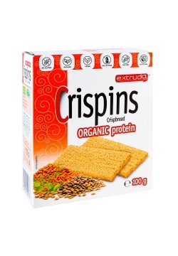 Хлебцы органические с протеином Crispins 100г 27770-1770