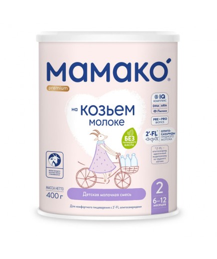 Суміш Mamako Premium 2 400г 1105311