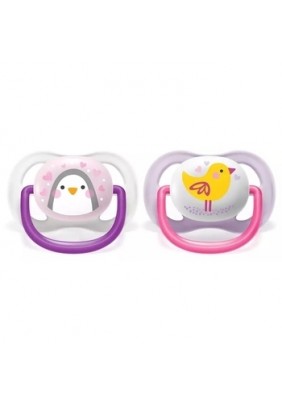 Пустушка Avent Ultra-Air 0-6м 2шт SCF080/06 - 