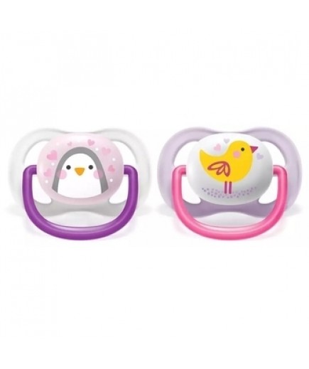 Пустушка Avent Ultra-Air 0-6м 2шт SCF080/06 Пустушка Avent Ultra-Air 0-6м 2шт SCF080/06