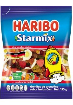 Конфеты желейные Стармикс Haribo 150г AT72776U