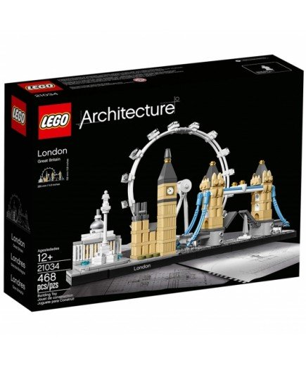 Конструктор Lego Architecture Лондон 468дет 21034