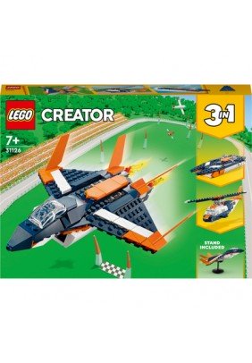 Конструктор Lego Creator Надзвуковий літак 215дет 31126 - 
