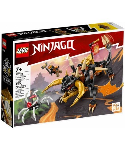 Конструктор Lego Ninjago Земляний дракон Коула EVO 285дет 71782 Конструктор Lego Ninjago Земляний дракон Коула EVO 285дет 71782