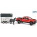 Автомобіль RAM 2500 з причіпом-трейлером та конем Bruder 02501 фото 2