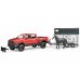 Автомобіль RAM 2500 з причіпом-трейлером та конем Bruder 02501 фото 3
