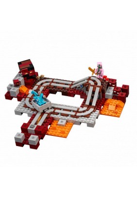 Конструктор Bela Minecraft Підземна залізниця 399дет 10620 - 