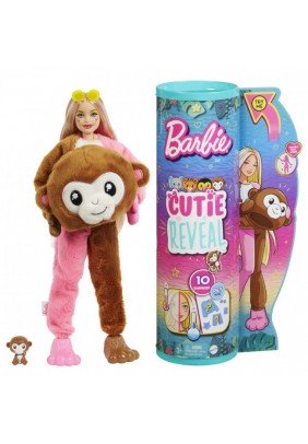 Кукла Barbie Друзья из джунглей обезьянка HKR01 - 