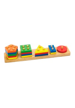 Сортер деревянный Viga Toys Геометрические фигуры 58558