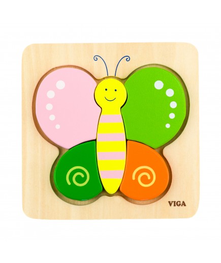 Пазл дерев\'яний Viga Toys Метелик 50170