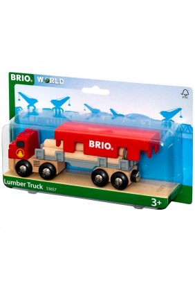 Вантажівка-лісовоз для залізниці Brio 33657 - 