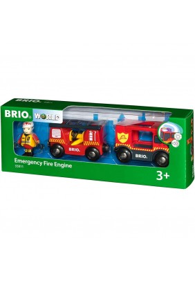 Аварійна пожежна машина для залізниці Brio 33811