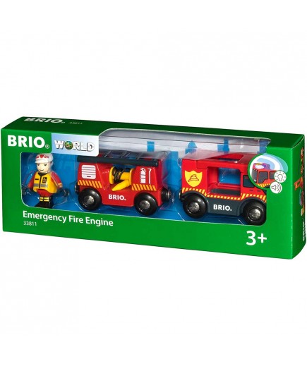 Аварійна пожежна машина для залізниці Brio 33811
