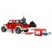 Пожежний джип Wrangler Unlimited Rubicon з фігуркою пожежника Bruder 02528 фото 2