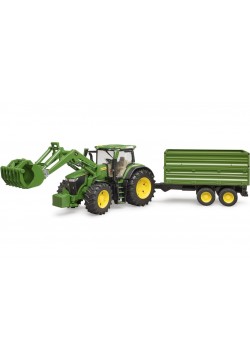 Трактор John Deere з причіпом Bruder 03155
