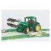 Трактор John deere 6920 з навантажувачем Bruder 02052 фото 2