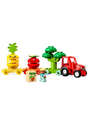 Конструктор Lego Duplo Трактор для вирощування фруктів та овочів 19дет 10982