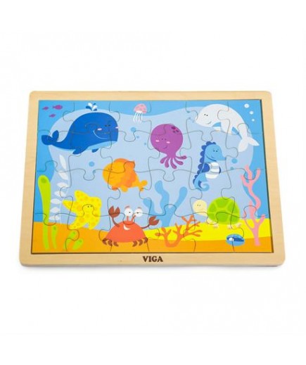 Пазл дерев'яний Viga Toys Океан 50200
