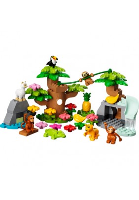 Конструктор Lego Duplo Дикі тварини Південної Америки 71дет 10973