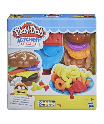 Набір для ліплення Play-Doh Забавні закуски E5112