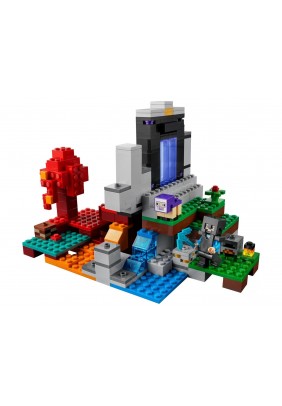 Конструктор Lego Minecraft Разрушенный портал 316дет 21172