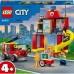 Конструктор Lego City Пожежне депо та пожежна машина 153дет 60375 фото 8