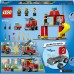 Конструктор Lego City Пожежне депо та пожежна машина 153дет 60375 фото 7