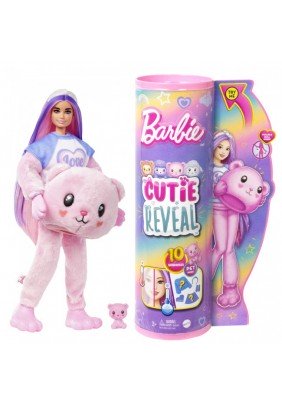 Кукла Barbie Cutie Reveal Медвежонок HKR04 - 