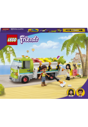 Конструктор Lego Friends Сміттєпереробна вантажівка 259дет 41712 - 