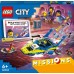 Конструктор Lego City Детективні місії водної поліції 278дет 60355