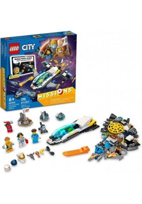 Конструктор Lego City Місії дослідження Марсу на космічному кораблі 298дет 60354 - 